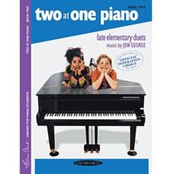 Two At One Piano Book 2 Late Elementary Duets