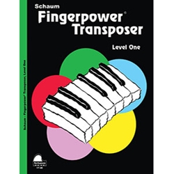 Schaum Fingerpower Transposer Book Level One