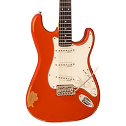 Vintage Guitars V6MRFR Icon Series Strat Style Electric Guitar - Distressed