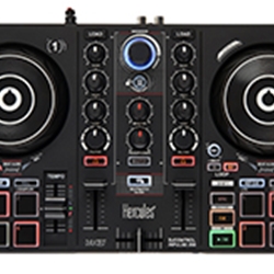 Hercules DJ DJCIMPULSE200 2 Channel DJ Controller w/ Built In Guides For Learning