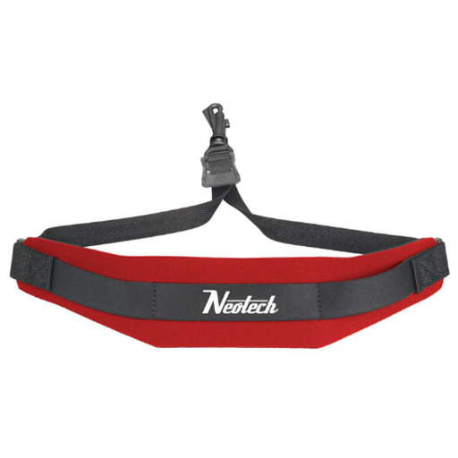 NEOTECH 1902162 Soft Sax Strap Regular Red Swivel