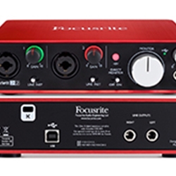 Focusrite SCARLETT2I23G Scarlett 2i2 3G USB Interface w/ 2 XLR & Fantom Power